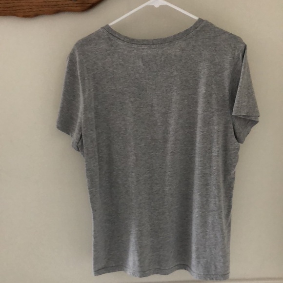 Adidas light grey cotton tee XL. First picture outside brighter day, rest rainy. - Picture 7 of 8